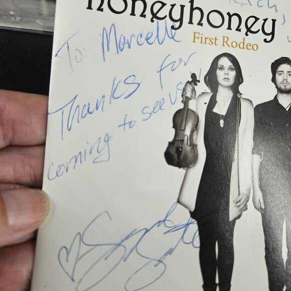 Honeyhoney CD First Rodeo Signed Autographed Indie Folk Rock Album 2008 With Not - Picture 7 of 7